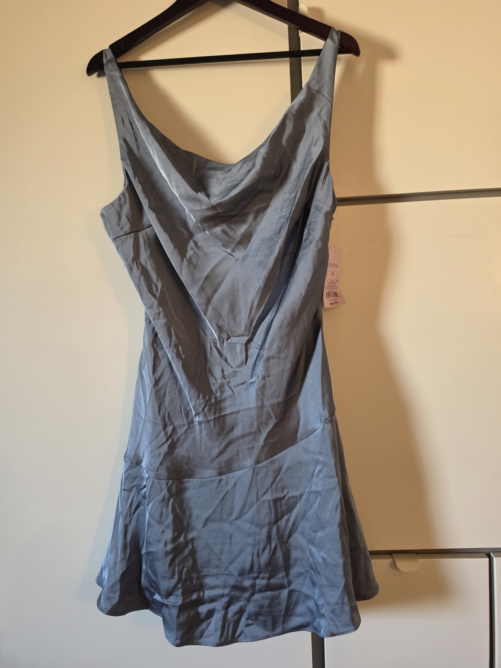 Women's Satin Mini Sheath Dress 
Wild Fable
Size XL